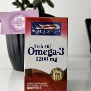 FISH OIL OMEGA 3 1200mg HEALTHY AMERICA - x 100