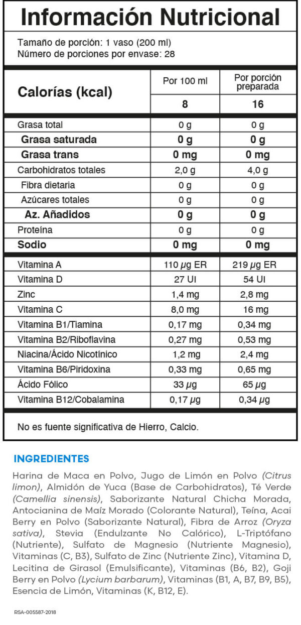 VITA XTRA T  FUXION 28 SOBRES - Image 2