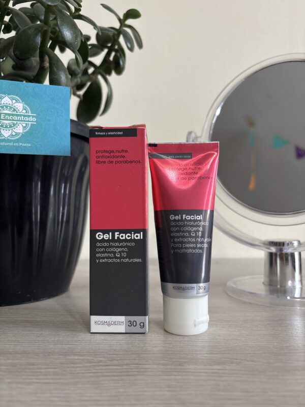 GEL FACIAL CON ACIDO HIALURONICO