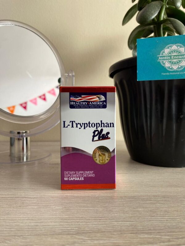 L-Tryptophan plus HEALTHY AMERICA (60 cápsulas)