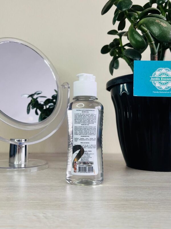 ACEITE CORPORAL DE COCO Y ACEITE DE OLIVA 120 ML NATURAL SANT - Image 2