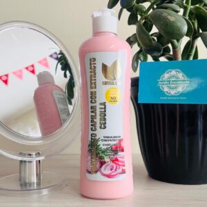 TRATAMIENTO CAPILAR CON EXTRACTO DE CEBOLLA 500 ML NATURAL SANT