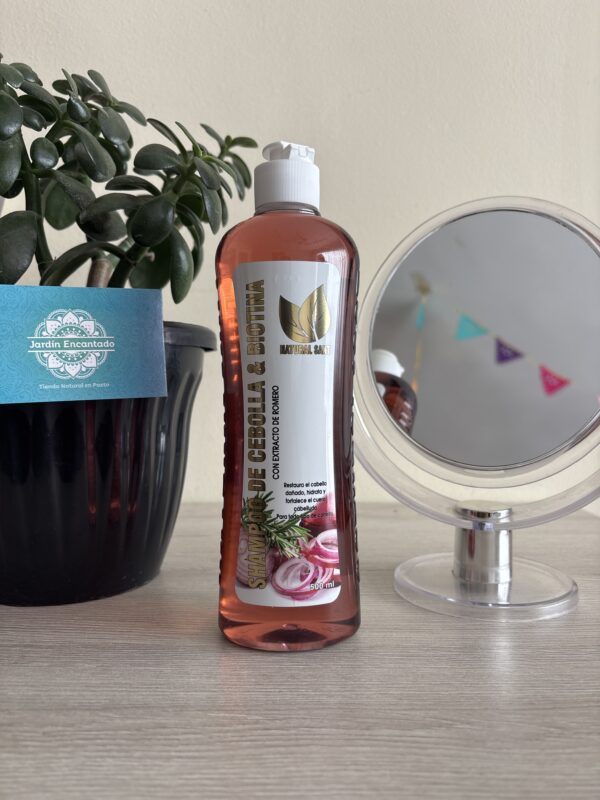 SHAMPOO DE CEBOLLA & BIOTINA 500 ml NATURAL SANT