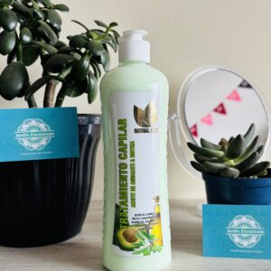 TRATAMIENTO CAPILAR DE AGUACATE  NATURAL SANT🥑