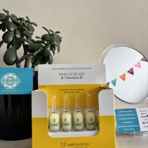 TRATAMIENTO CAPILAR DE SEMILLAS DE LINO LEHIT AMPOLLETAS 13 ML C/U