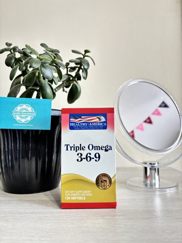 TRIPLE OMEGA 3 - 6 - 9 HEALTHY AMERICA 120 SOFTGELS
