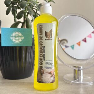 SHAMPOO CON EXTRACTO DE ARROZ 500 ml Natural Sant
