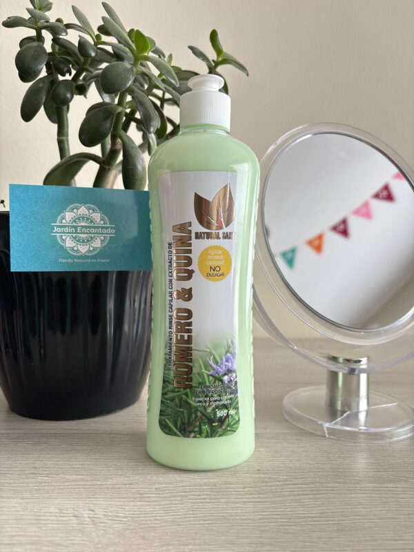 TRATAMIENTO CAPILAR DE ROMERO Y QUINA 500ml Natural Sant