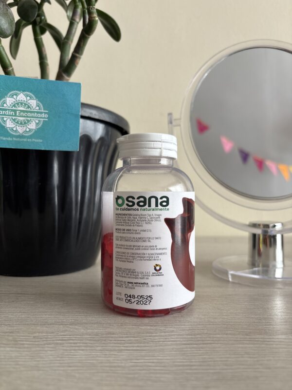 VINAGRE DE MANZANA EN GOMAS CON VITAMINA C - OSANA - Image 3