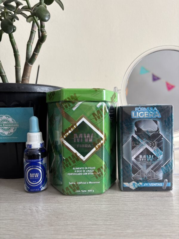 KIT TRIPLETA MW SILVER 💙