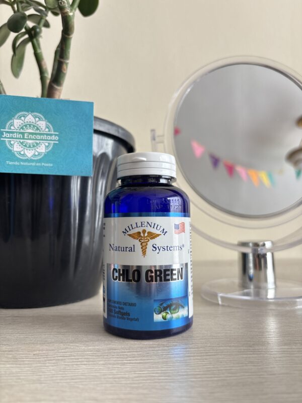 DESODORIZANTE CHLO GREEN 100 SOFTGELS NATURAL SYSTEMS