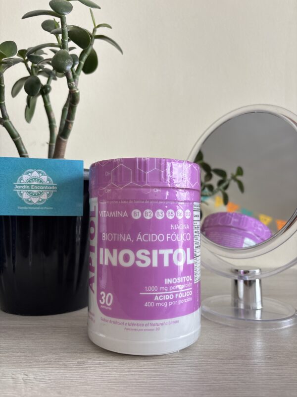 INOSITOL CON NIACINA,BIOTINA Y ÁCIDO FÓLICO 450 GR