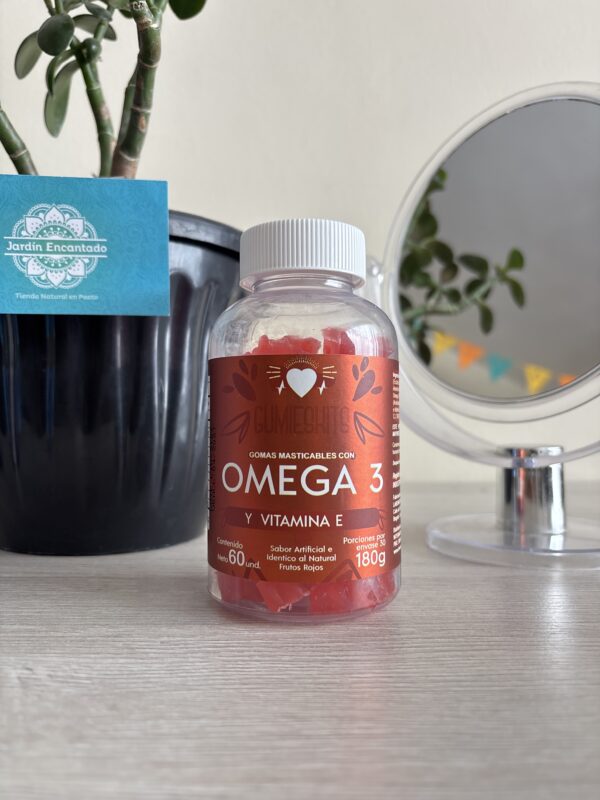 GOMAS CON OMEGA 3 Y VITAMINA E