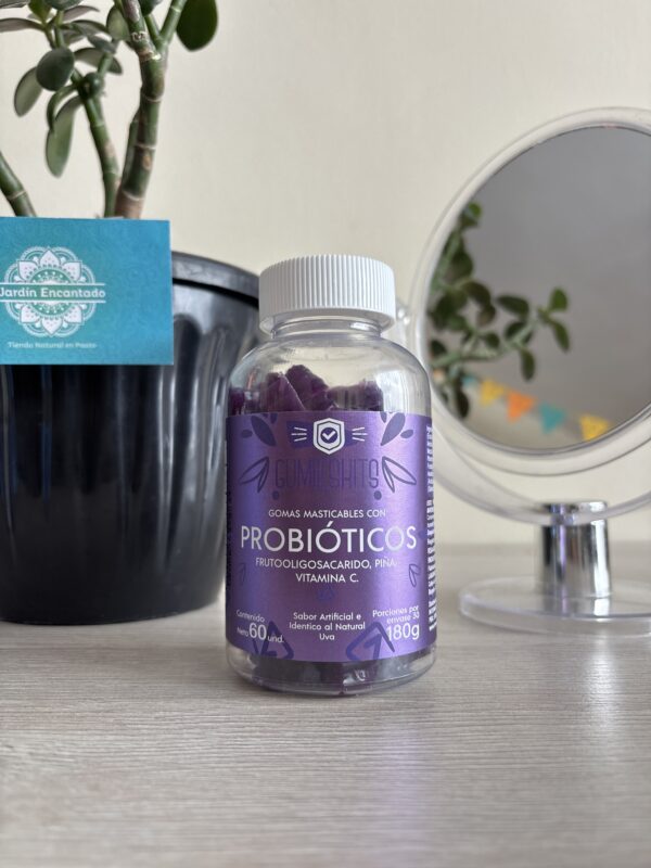 GOMAS CON PROBIÓTICOS Y VITAMINA C