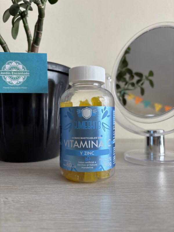GOMAS CON VITAMINA C Y ZINC