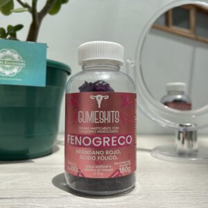 GOMAS DE FENOGRECO, COLÁGENO Y ÁCIDO FÓLICO