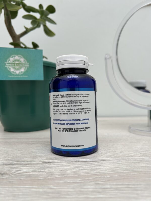SOY ISOFLAVONAS 80 mg x 60 Softgels - Image 2