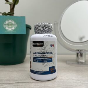 Ashwagandha + Melatonina – Herbalic (60 cápsulas)