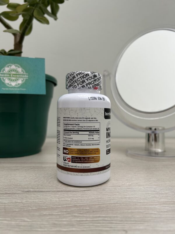 MYO + D-CHIRO INOSITOL 60 CAPSULAS (Herbalic) - Image 2
