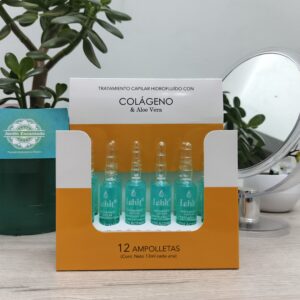 Ampolleta Capilar con Colágeno & Aloe Vera – Lehit