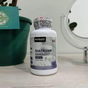 Shatavari Ayurvedic Grace – Herbalic | 90 Cápsulas (1.000 mg)