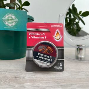 Cápsulas de Vitamina C + Vitamina E x15 Kosmaderm