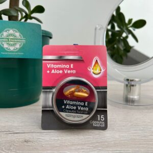 Cápsulas de Vitamina E + Aloe Vera Facial 15 Cap Kosmaderm